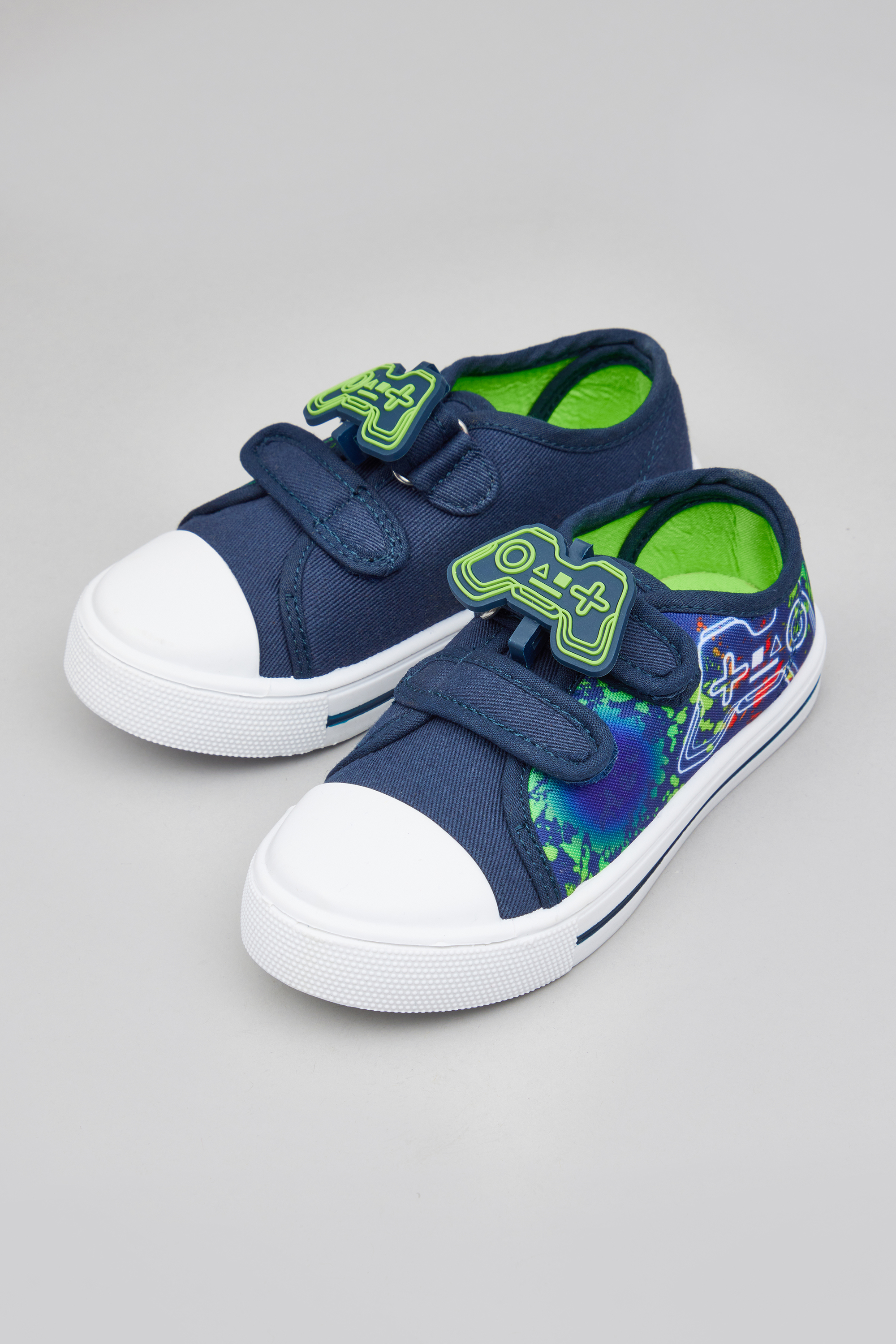 Gaming Kids Canvas Pumps